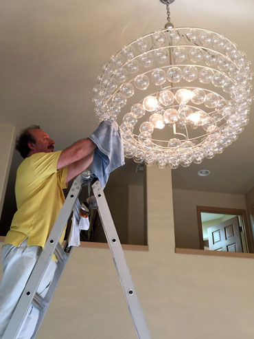 chandelier cleaning san francisco